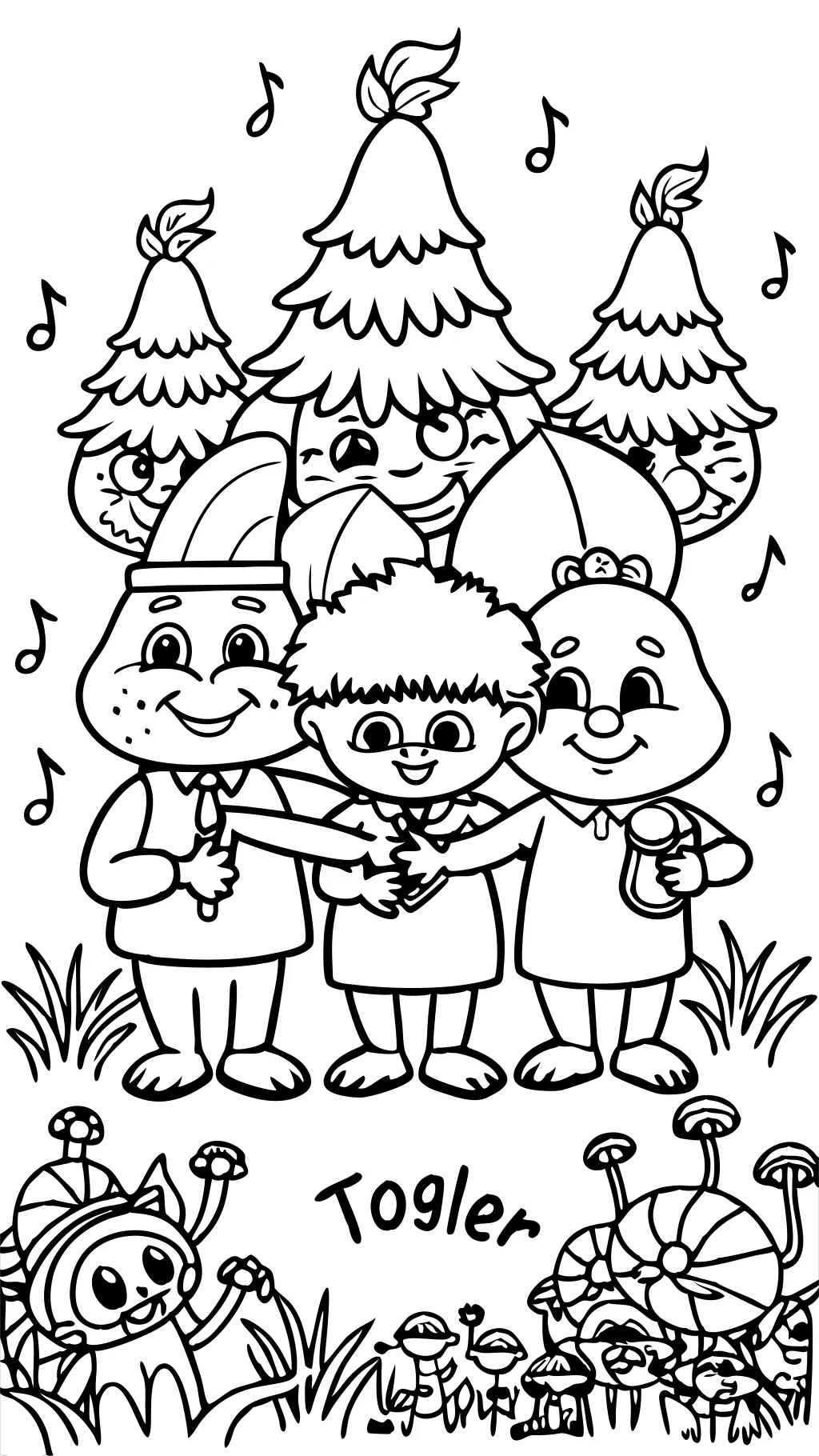 trolls band together coloring pages velvet and veneer